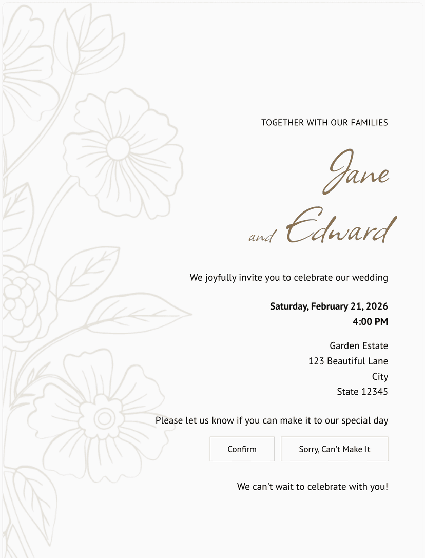 Romantic Flourish preview